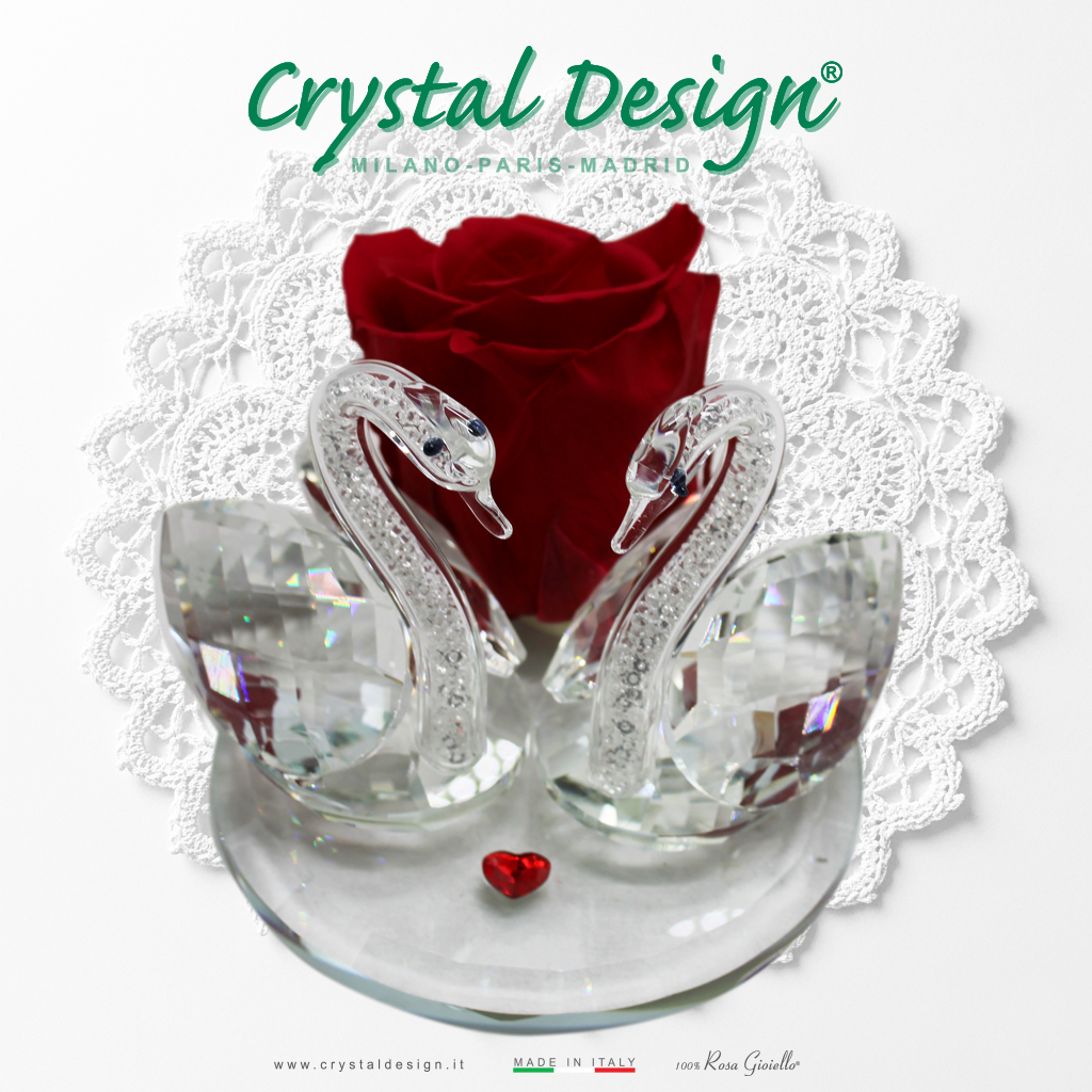 crystaldesignIT's tweet photo. Due cigni, un solo cuore. L’eleganza del cristallo incontra la purezza dell’amore eterno. Crystal Design® - Made in Italy con arte e passione.
Two swans, one heart. The elegance of crystal meets the purity of eternal love. Crystal Design® - Made in Italy with art and passion. https://t.co/QOnx6jr1WC