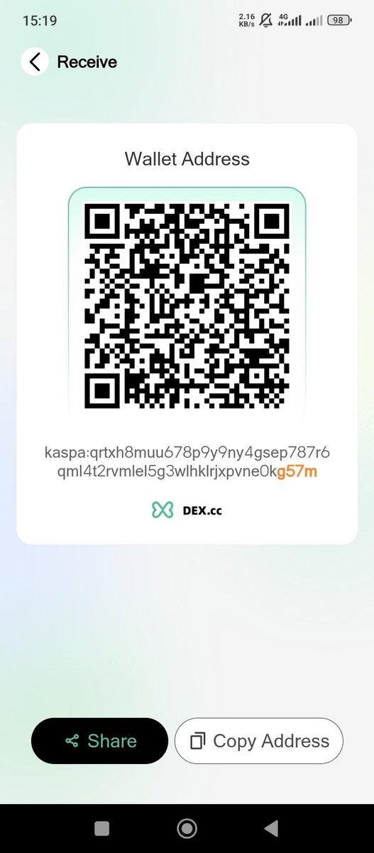 Bcake275's tweet photo. @dexcc_official Nice project and congratulations to the team for their efforts 
@jimmeko8
@johnsmatter164
@YWine618
Wallet Address;
kaspa:qrtxh8muu678p9y9ny4gsep787r6qml4t2rvmlel5g3wlhklrjxpvne0kg57m https://t.co/7U7fSBaFRc