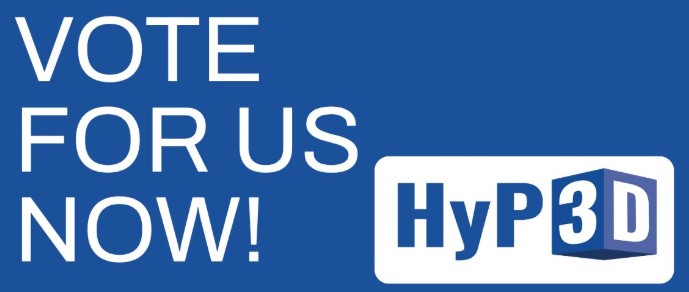 🚀 Great news! #HyP3D has been nominated for the Best Innovation Award
 Vote for HyP3D here: 
ec.europa.eu/eusurvey/runne…

 #Innovation #SOEC #CleanEnergy #EUProjects