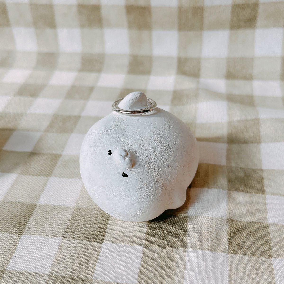 一点物　グラ鹿　樹脂粘土　グラモン 一点物 グラ鹿 樹脂粘土 グラモン ももはな on X