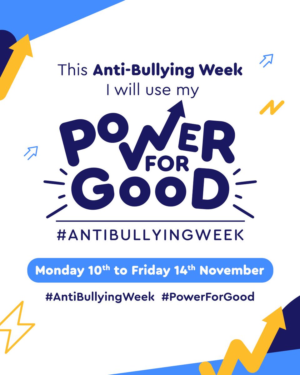 PenkethSchool's tweet image. It&apos;s #AntiBullyingWeek, and we&apos;re using our #PowerForGood! ⚡️

Let&apos;s empower young people to use their Power for Good to safely speak up and raise awareness when they see bullying, face-to-face or online. 

#AntiBullyingWeek #PowerforGood