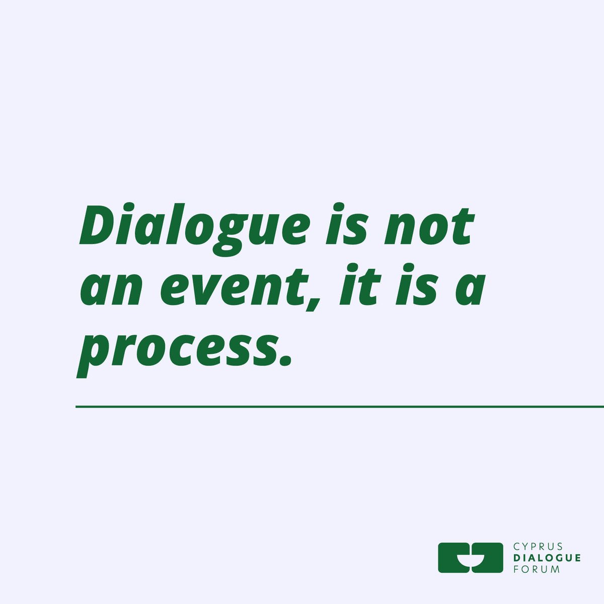 cydialogue's tweet image. ➡️Because process matters.

Dialogue is not an event—it is a process.
Structured, inclusive, step by step.
Each step creates the ground for the next.

#designmatters