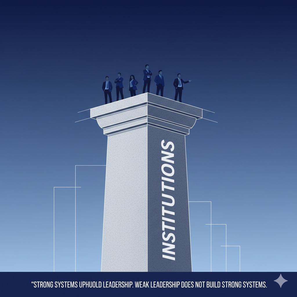 HRealitiesmedia's tweet photo. Power doesn’t corrupt automatically — weak systems do. Strong institutions turn ordinary leaders into extraordinary nations.
#StrongInstitutions #GoodGovernanceAfrica #LeadershipReform #HiddenRealities #AfricaForward https://t.co/WB8vG9wnqU