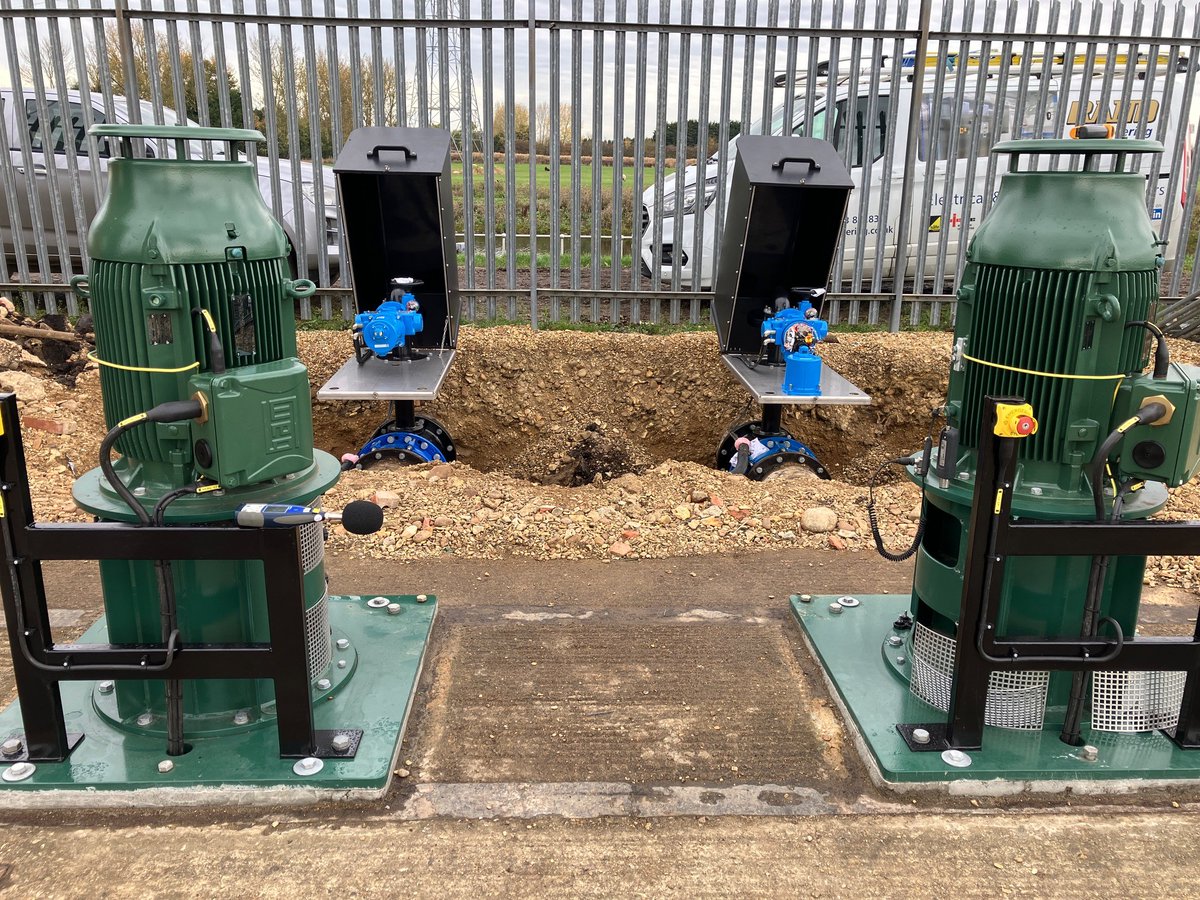 The second pumping station was commissioned last week. This is part of an ambitious programme to refurbish 6 pumping stations before the end of March 26!