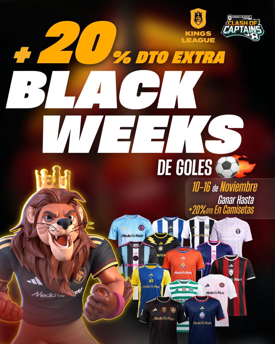 Kings League Clash of Captains tweet media