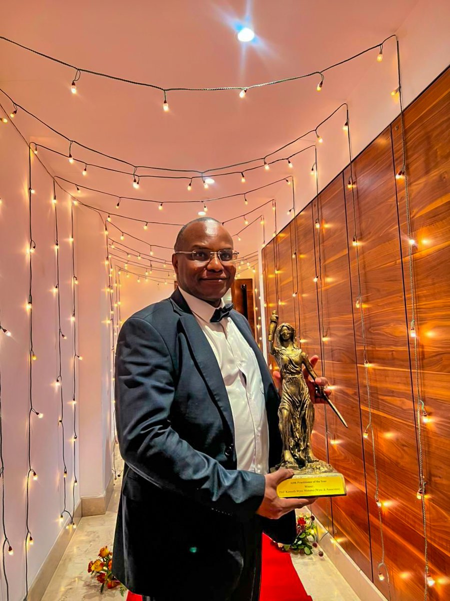 WyneLegal's tweet image. Congratulations to Prof. @kenmutuma for being the 1st Runners-Up Lawyer of the Year and taking home ADR Practitioner of the Year at the NLA Awards this past weekend!

Your dedication and leadership for advancing ADR inspire not only our team but also the entire legal community.