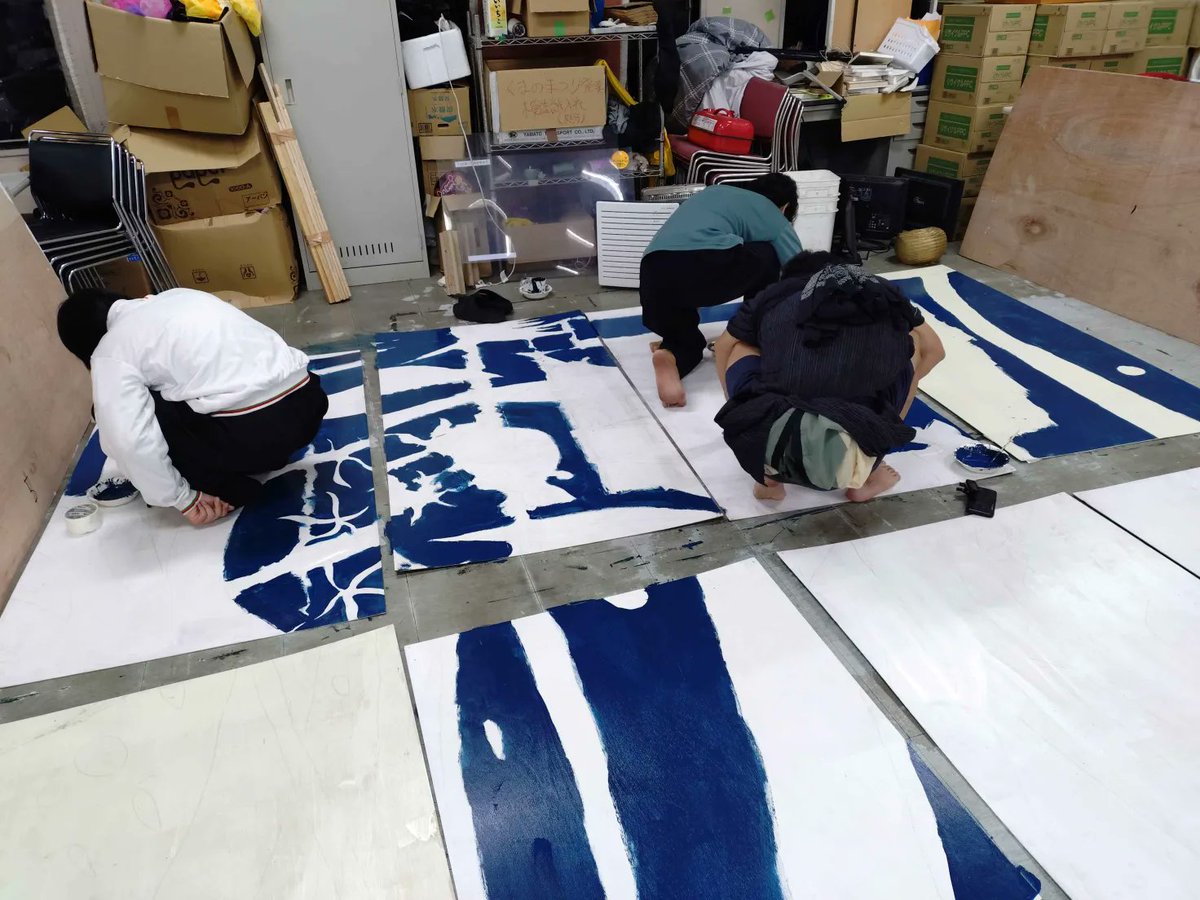 巨大タテカン順調です💪
今年もデザインめっちゃいいのでお楽しみに‼️
#熊野寮祭2025