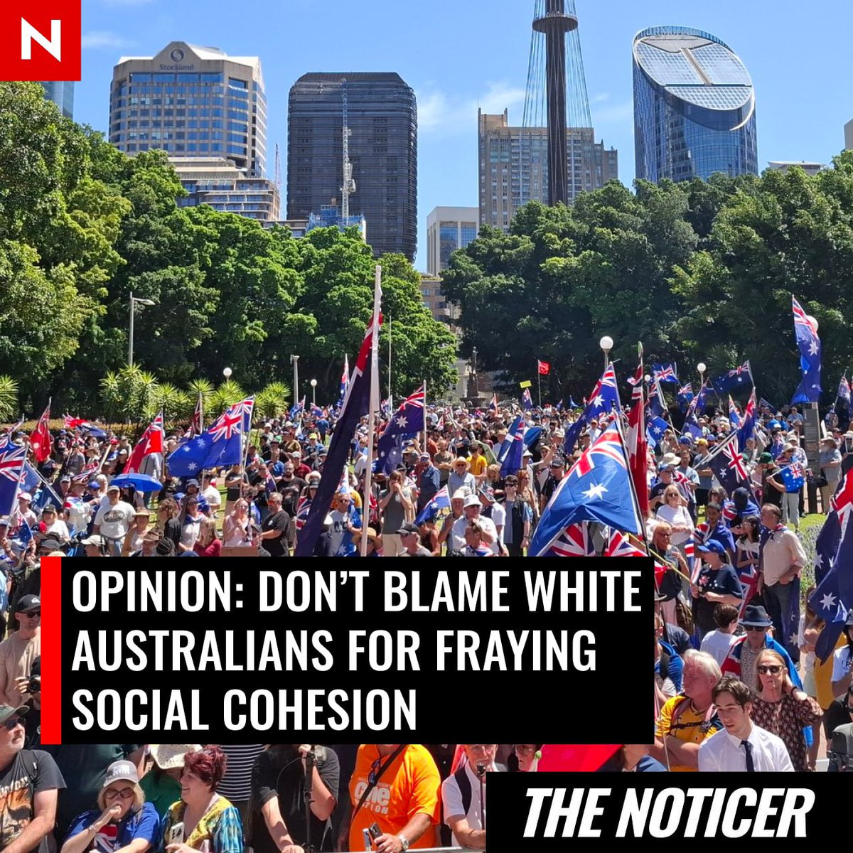 New opinion from Christopher Salmon on the much-discussed fraying of social cohesion in Australia.

"If the government was serious about promoting social cohesion it would stop denigrating and disempowering the nation's founding stock"