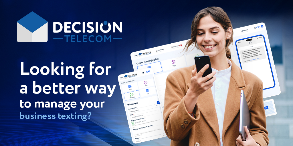ITDTelecom's tweet image. Looking for a better way to manage your business texting? With DecisionTelecom, you get:

🔹 Bulk SMS &amp;amp; 2-way chat,
🔹 RCS &amp;amp; rich media,
🔹 SMS Firewall &amp;amp; compliance,
🔹 Omnichannel reach.

Empower your brand

#BusinessCommunication #MessagingSolutions
