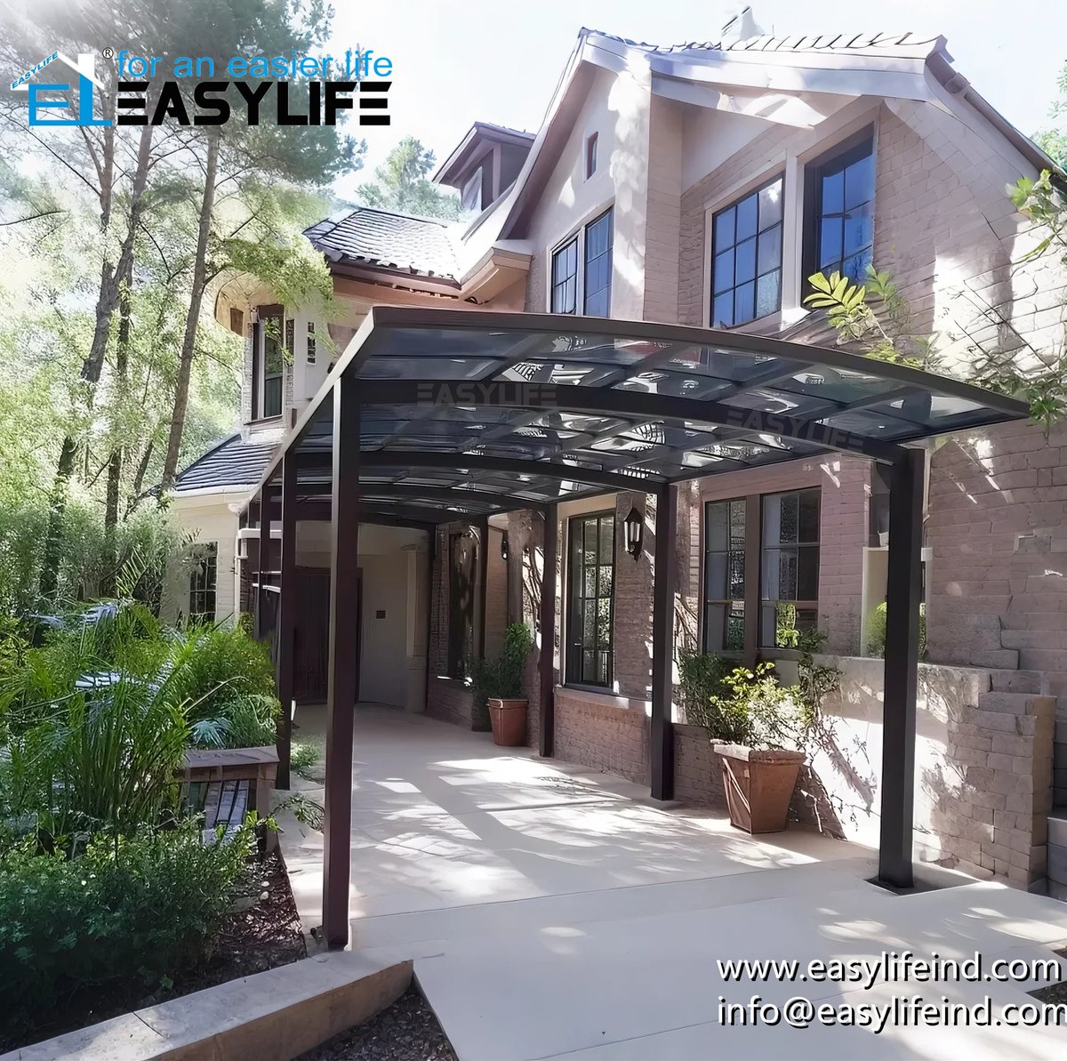 Hkeasylife's tweet image. Modern Carport, Smart Installation.
Save time, save labor, boost profit!
#EasylifeStructures #ContractorChoice #CarportDesign #carport #OutdoorLiving #pergola #carshed #carshade #homeimprovement #parkingsolution