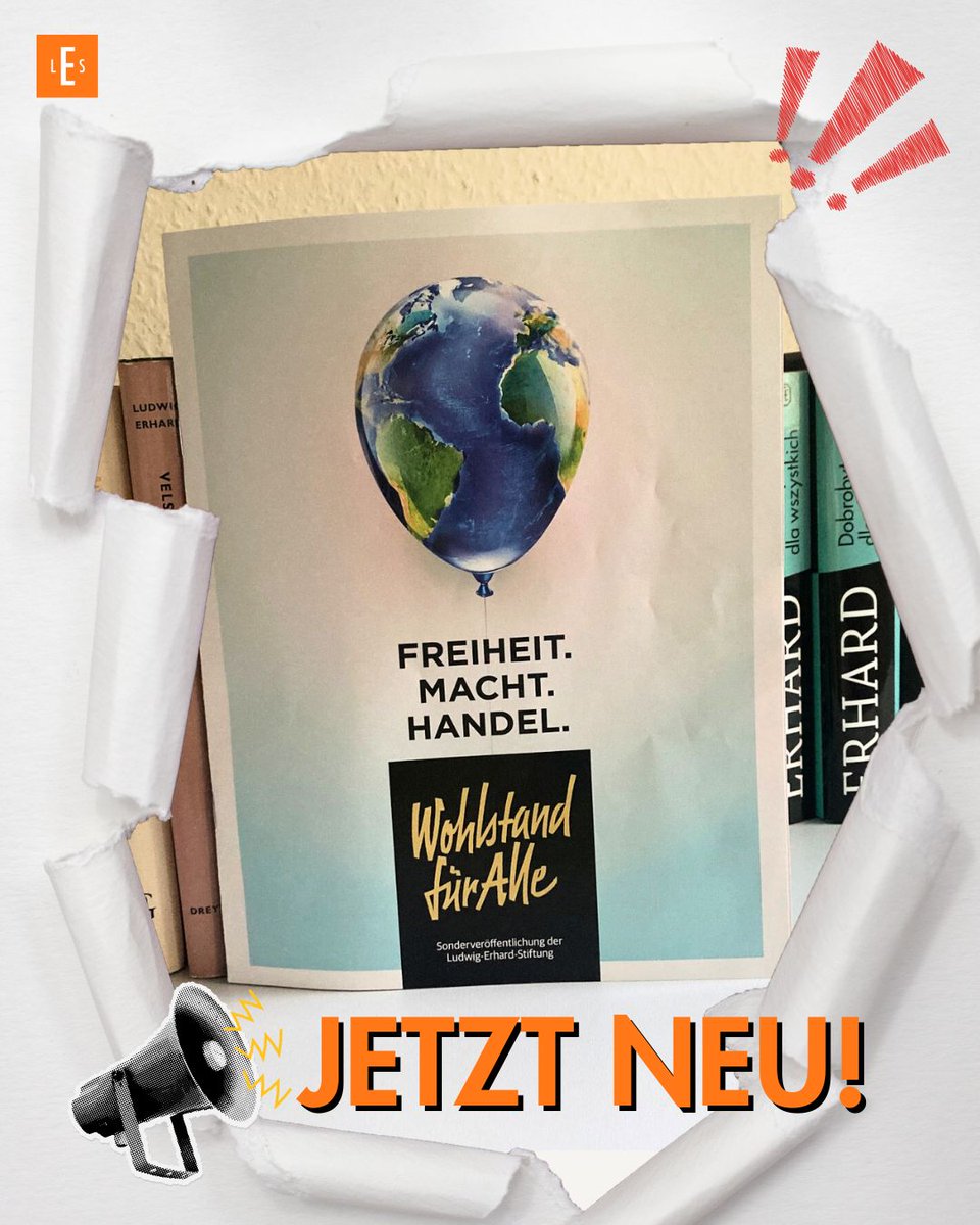 🌟 NEUE AUSGABE ERSCHIENEN! 🌟

Endlich ist es soweit: Das neunte Heft unserer Reihe „Wohlstand für Alle“ ist da – mit dem diesjährigen Titel: „Freiheit. Macht. Handel.“

In einer Zeit geopolitischer Umbrüche und wirtschaftlicher Unsicherheit bietet diese Sonderpublikation eine