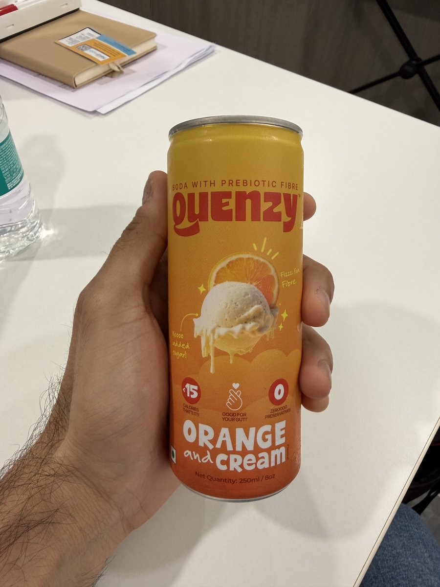 What a sexy flavour to have!!! Lands so will on your palette. <a href="/DrinkQuenzy/">Quenzy</a> <a href="/Anushka257/">Anushka Sharma</a> this replaces each time I feel like having coke.