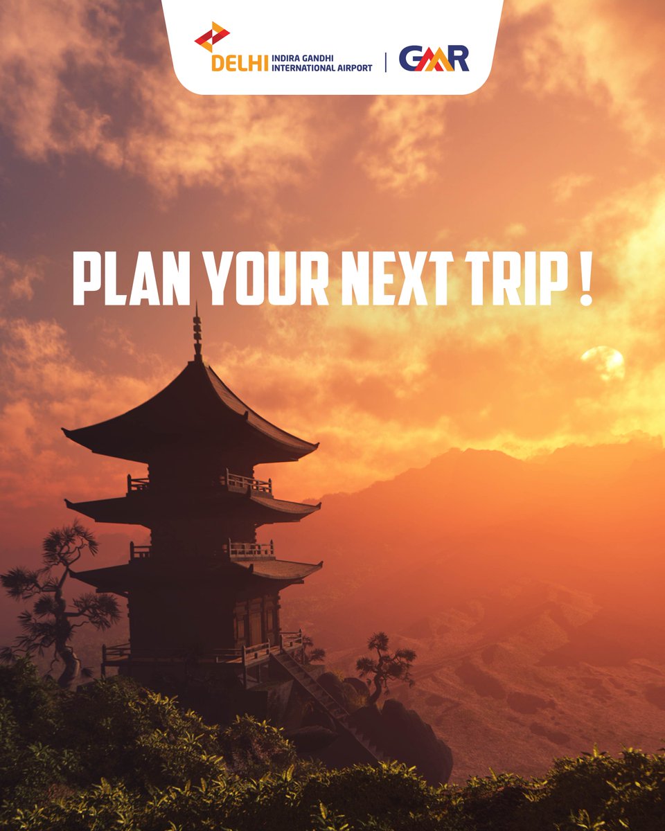 DelhiAirport's tweet image. Exciting news for travellers! 🌏
Now fly to Shanghai with China Eastern and Guangzhou with IndiGo.
Experience culture, cuisine and the charm of China once again. 🏯
#DelhiAirport #NowFlying #TravelWithDEL #ChinaFlights #ExploreMore