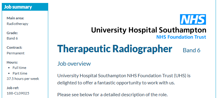 Thames Valley & Wessex Radiotherapy Network tweet media