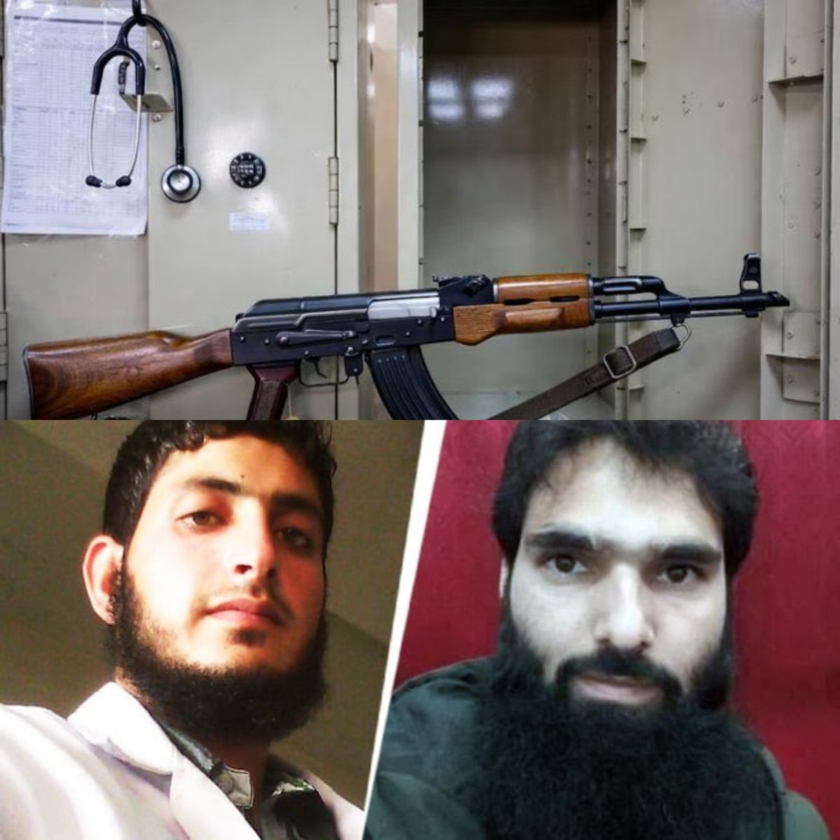 mkyindian's tweet image. Arrested J&amp;amp;K doctor&apos;s confession leads to massive explosives haul near Delhi as 350 kg Explosives, Rifle Found Near Delhi, 2 J&amp;amp;K Doctors Arrested In 15 Days

#Jihadists #Terrorists #JammuAndKashmirDoctorsTerrorLinks  #Delhi #IndiaOnAlert