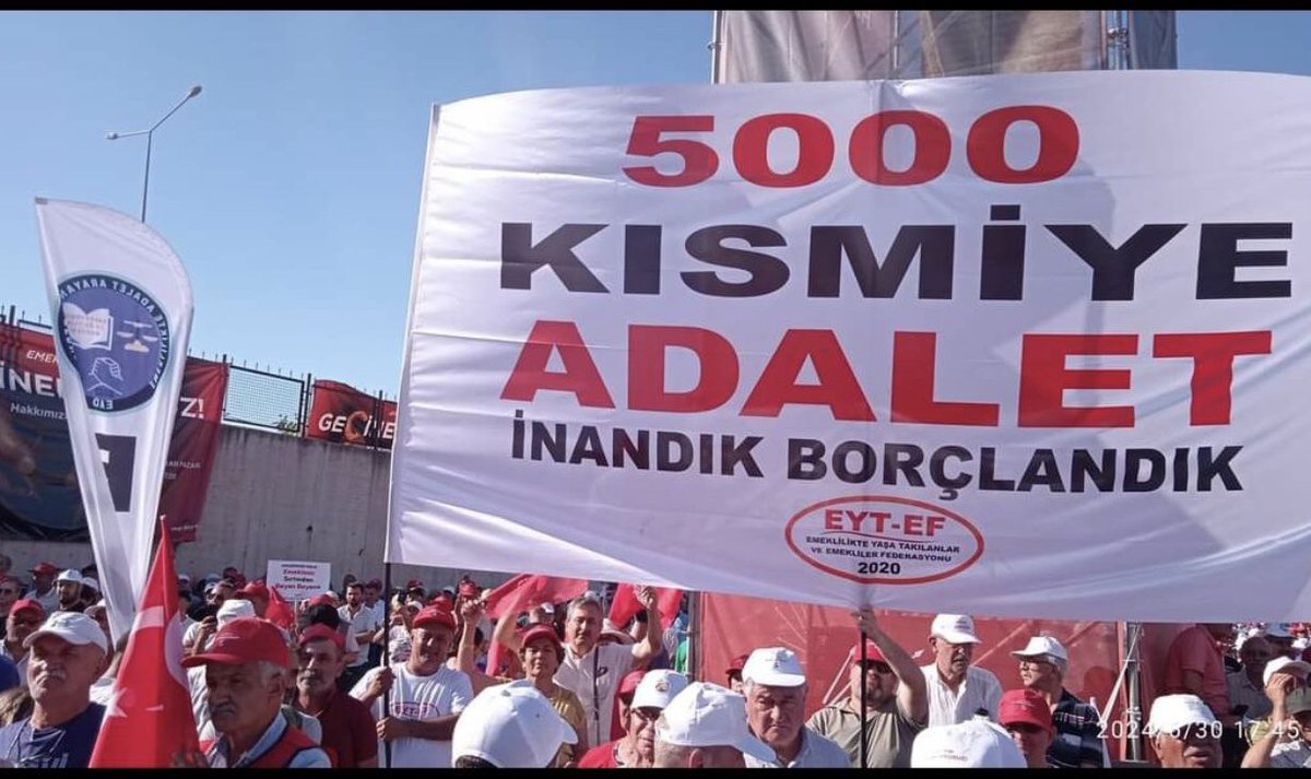 Söz verdiler hakları vermediler

5000 prim günü ve kısmi emeklilikte mağduriyetler halen devam ediyor 

#5000KısmiEmekliOlmadı 
#EmekliMaaşıUtançVerici