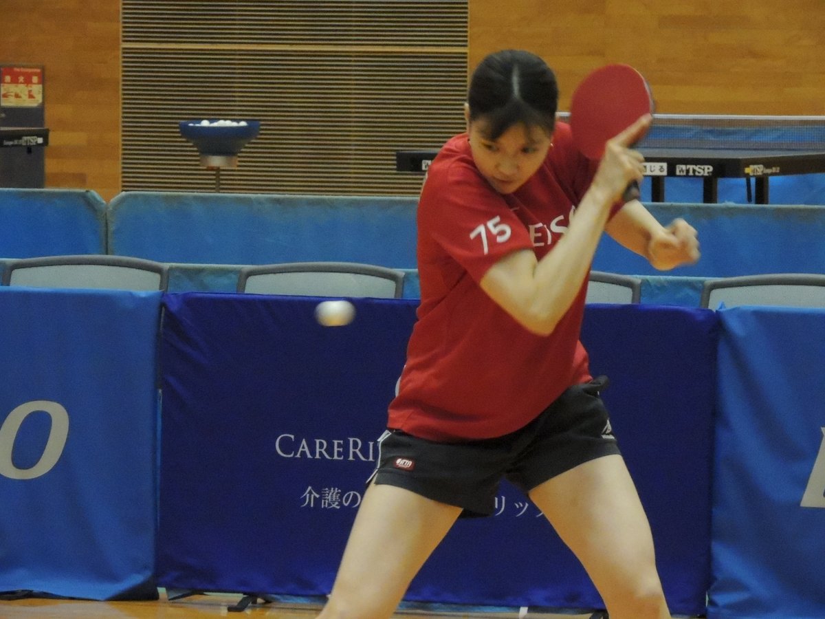 corretja1031's tweet image. #後期日本卓球リーグ埼玉大会
#ホームマッチ
デンソーポラリス
橋本帆乃香 選手
2025.11.08 湖西市アメニティプラザ