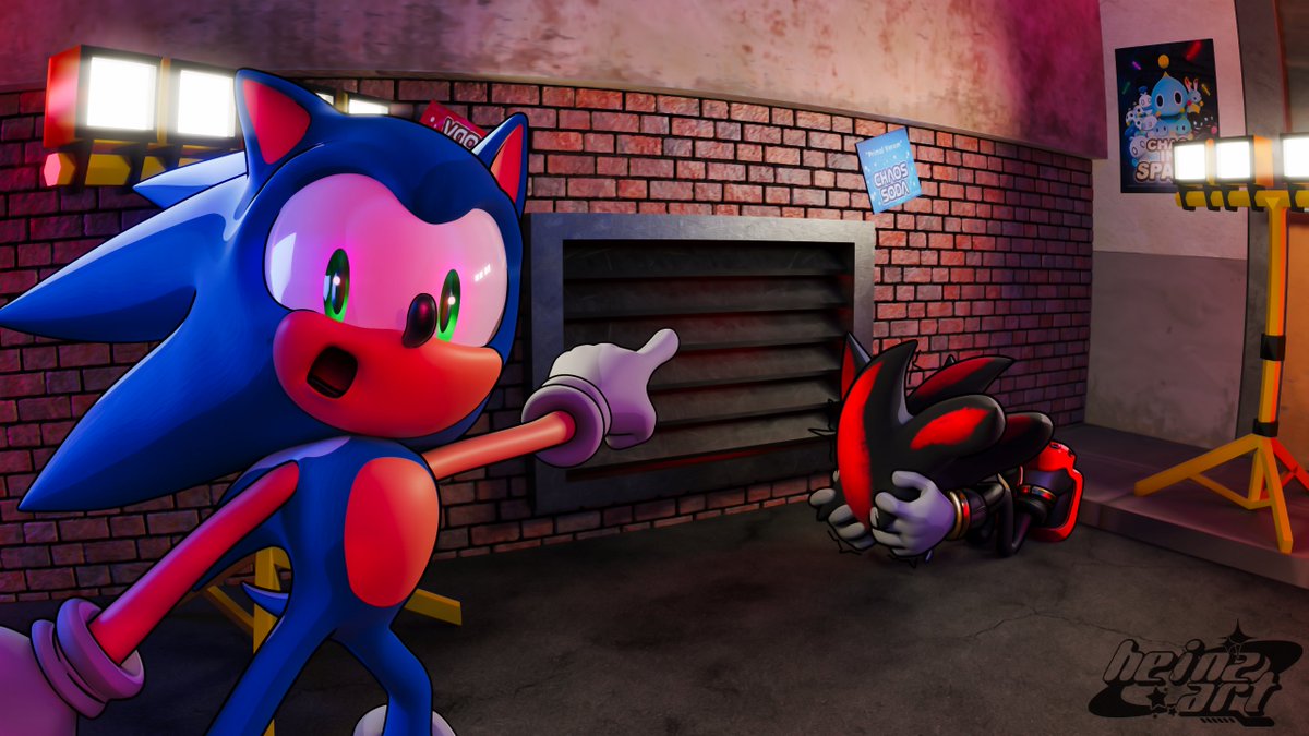 HeinzArts's tweet image. I was told the best way to deal with emotions is to make Vent Art, but to be honest I&apos;m not noticing much of a difference yet.

Rigs by @dokatzo, edited since I was feeling experimental today.

#SonicTheHedgehog #SonicArt #B3D