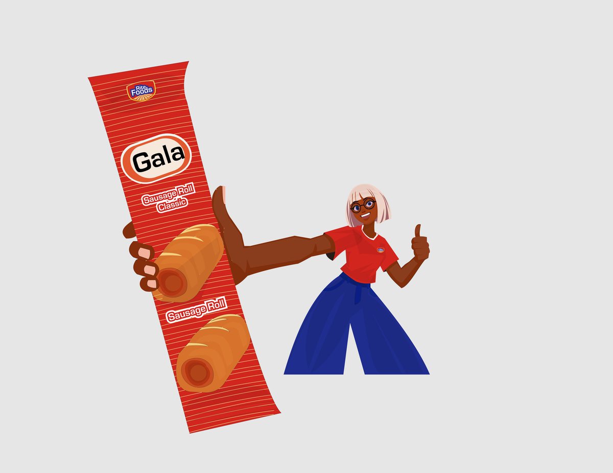 SmartMeso's tweet image. Day 4/30 of
Rebranding 15 Nigerian Brands &amp;amp; 15 Ad. Illustration for each of them. 
Day 4. Ad. Illustration for RiteFoods limited. 
Gala &quot;one of their Biggest Franchise&quot;, your anytime anywhere snack.
#30DaysCreativeEvolution