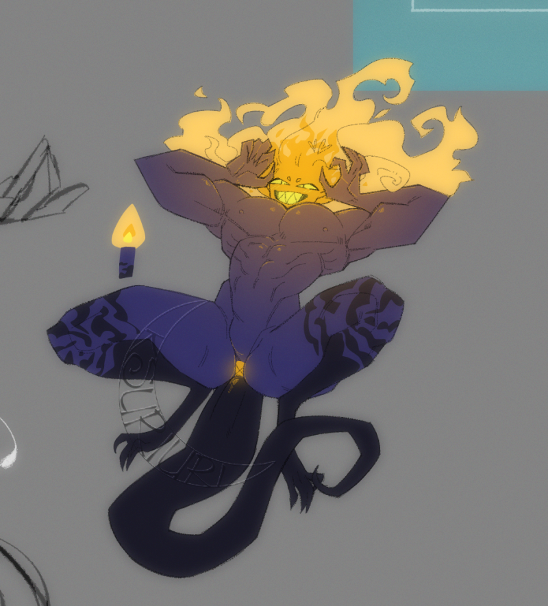 Ksuriuri's tweet photo. a lil  OC i made while testing yet another brush https://t.co/yWQMD5DQQn