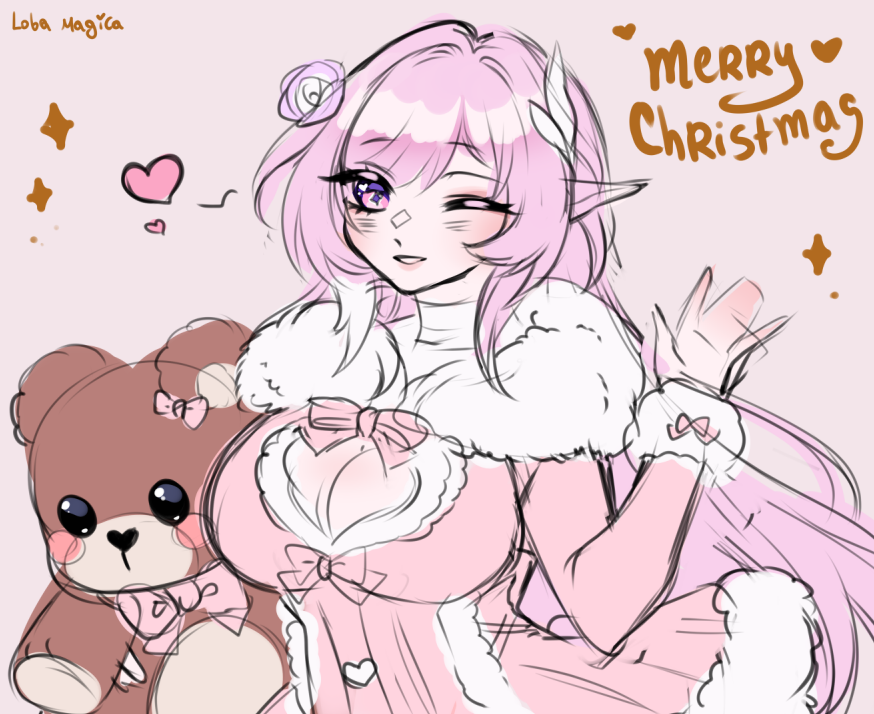 no podía dormir así que...... use a Cyrene de ejemplo para otro ych o3o ✨🌸