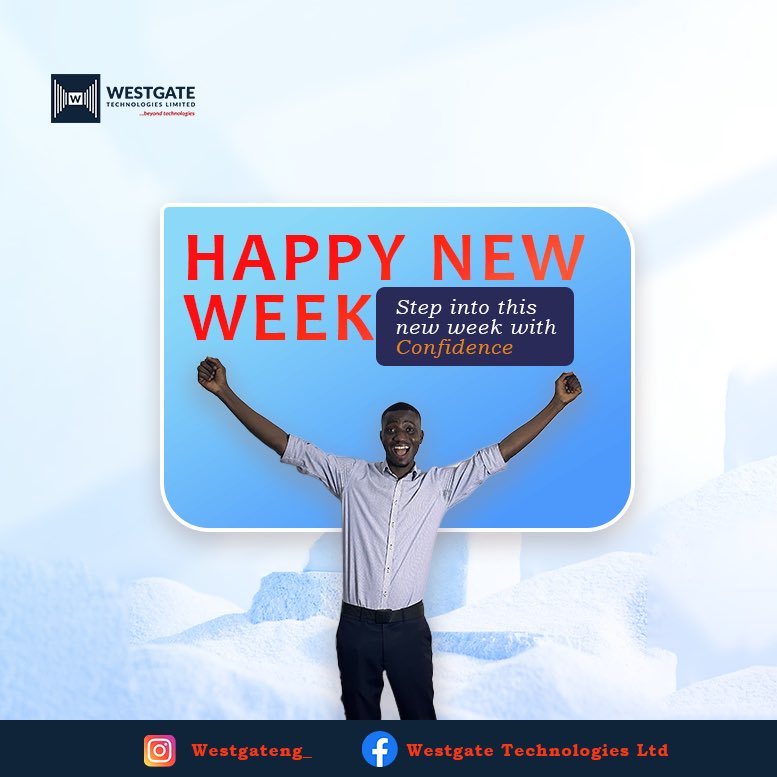 westgateng_'s tweet image. New week. New energy. New possibilities. ⚡
At Westgate Technologies, we’re powering dreams and driving innovation — one gadget at a time.
Stay focused, stay inspired, and let technology move you forward. 💻🚀
#WestgateTechnologies #NewWeekNewGoals #TechThatEmpowers #StayProduct
