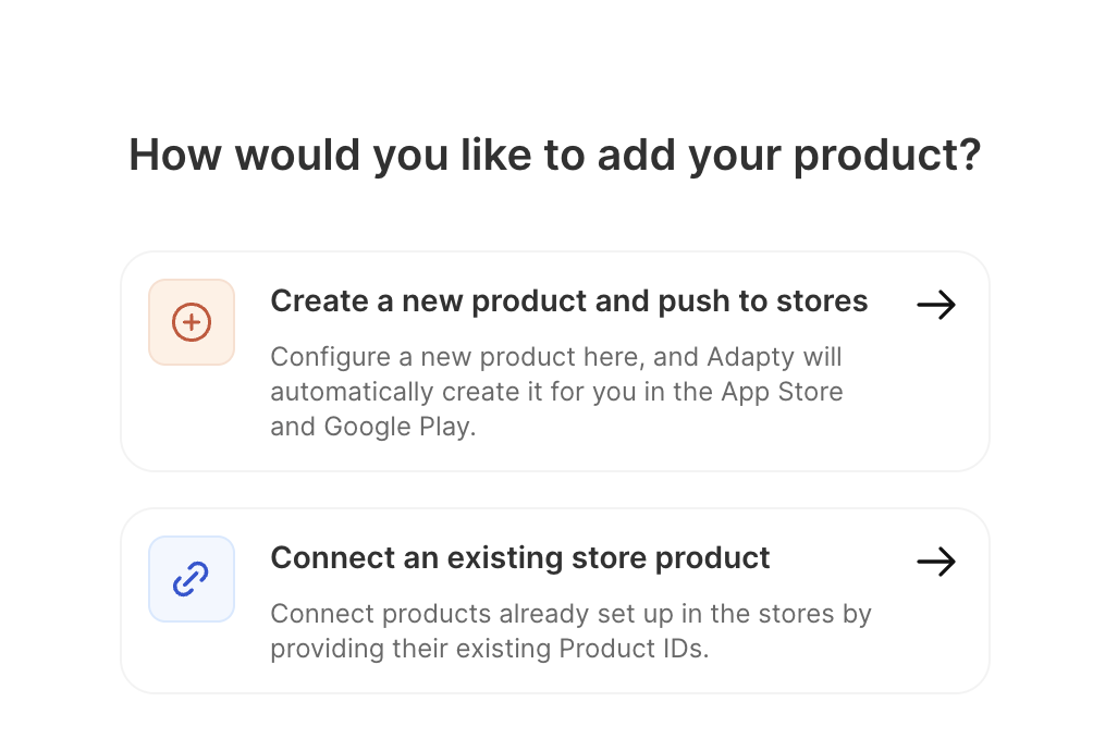 xburak's tweet image. Geçtiğimiz hafta Adapty’ye küçük ama oldukça faydalı bir özellik ekledik.
Artık Adapty dashboard’dan product oluşturabilir ve Apple’ın karmaşık paneliyle uğraşmadan doğrudan Store’a push edebilirsiniz.