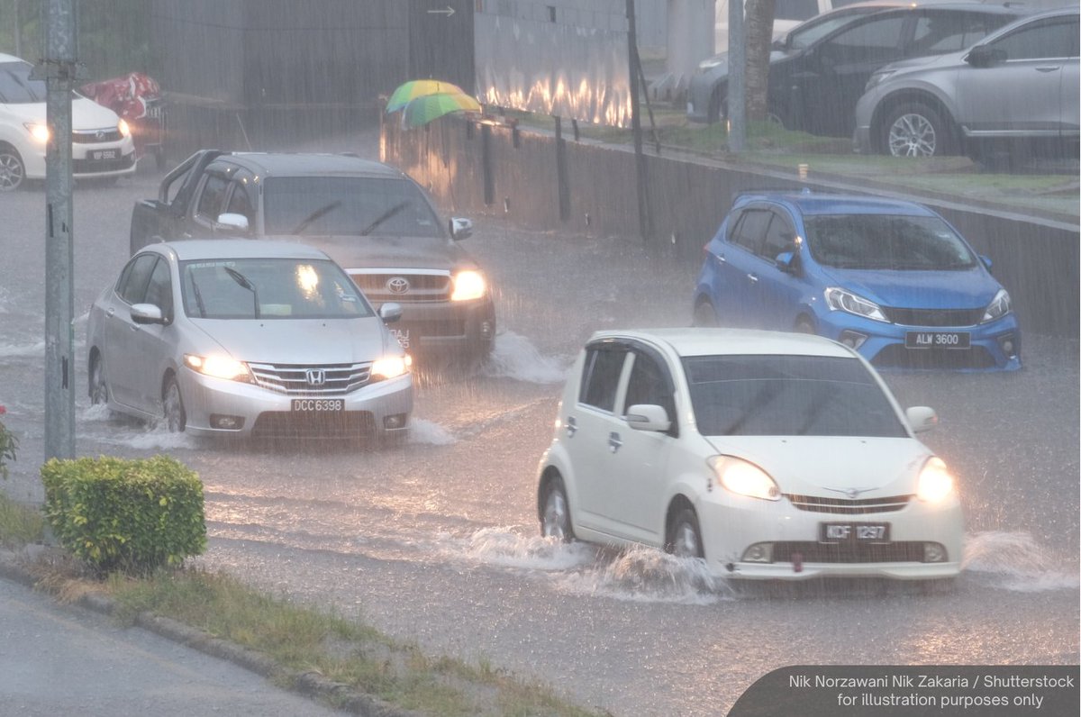 The Northeast Monsoon is expected to begin on November 13 and continue until March 2026, with five to seven episodes of continuous heavy rain predicted during the period. 

MetMalaysia warned that prolonged heavy rain could cause flooding, especially in riverine and low-lying