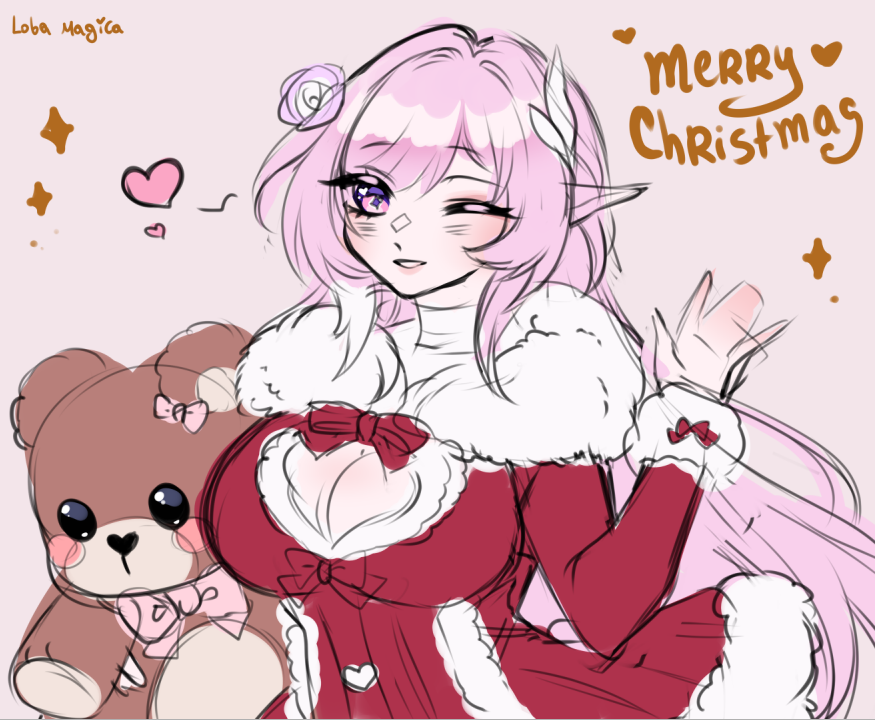 diferentes colores .w. , aunque el dibujo final lo hare rosita ♥