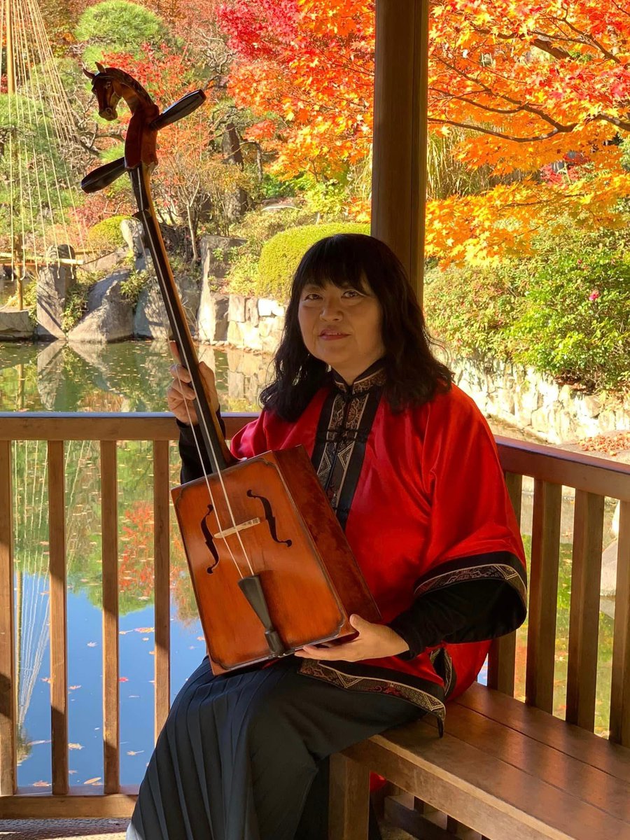 フルハシユミコ馬頭琴11.21神楽坂天窓バースデーライブ (@morinkhuur