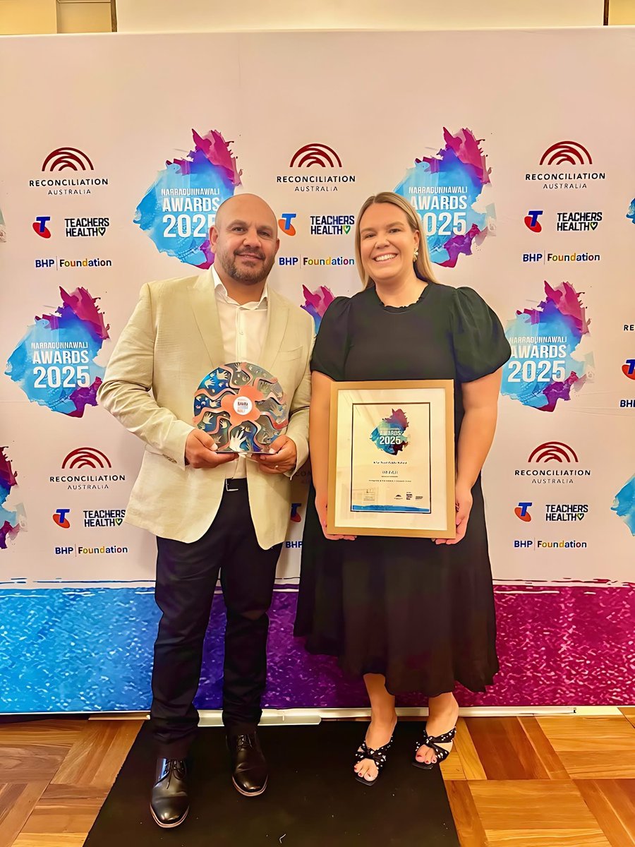 dizdarm's tweet image. Congratulations Briar Road Public School for taking out the Schools’ category at this year’s Narragunnawali awards! Karuah Public School was also recognised with a highly commended award. Well done to both schools for helping our students thrive. education.nsw.gov.au/news/latest-ne…