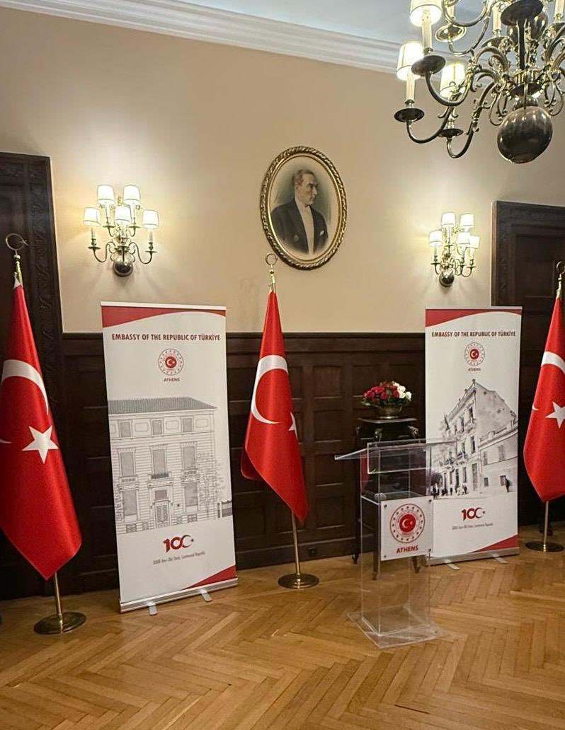 Cumhuriyetimizin kurucusu, ulu önder Gazi Mustafa Kemal Atatürk'ü, ebediyete intikalinin 87. yıldönümünde Büyükelçiliğimizde düzenlediğimiz törende saygı, rahmet ve minnetle andık.