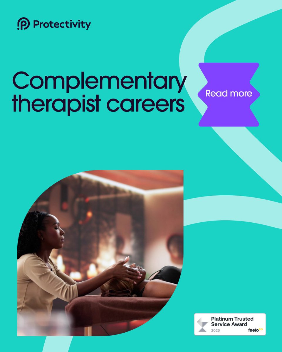 Protectivity's tweet image. Ready to turn your passion for healing into a meaningful career? Explore the growing world of complementary therapy. Whether you’re just starting out or looking to expand your skills, this guide will help you take the next step with confidence.

protectivity.com/knowledge-cent…