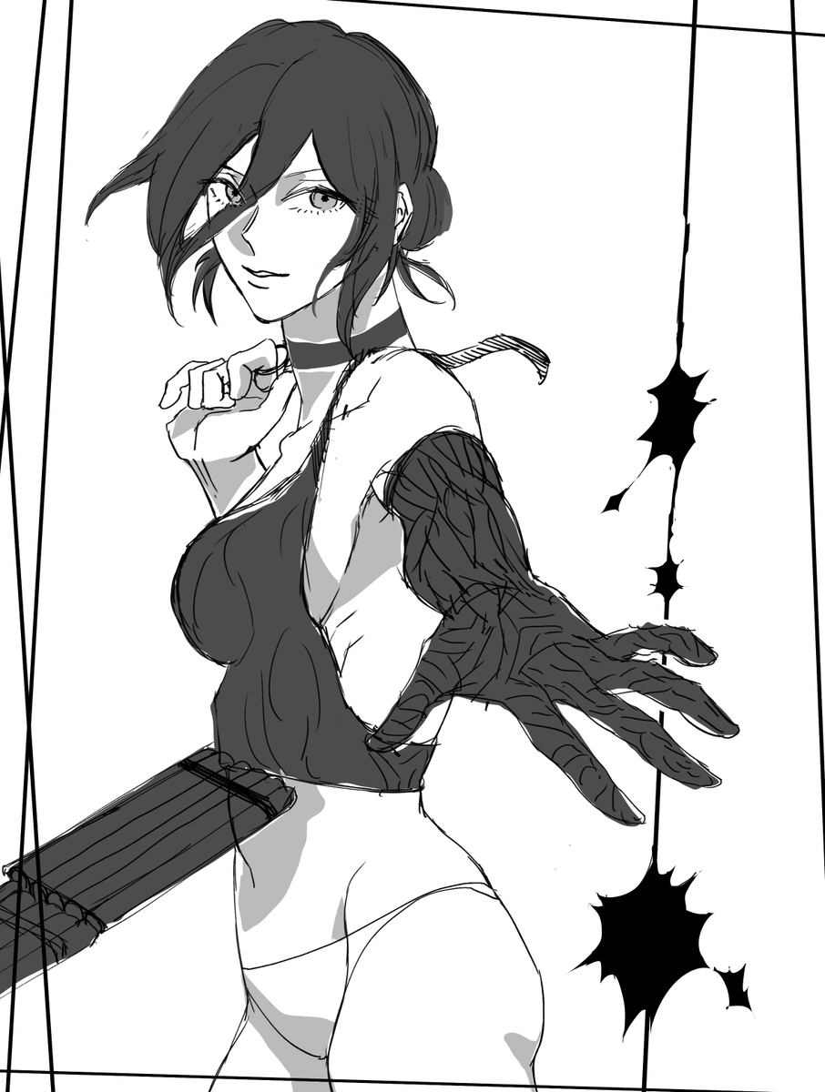 c0smicerr0r's tweet photo. #chainsawman  #チェンソーマン #wip https://t.co/JVWV3tCFfp