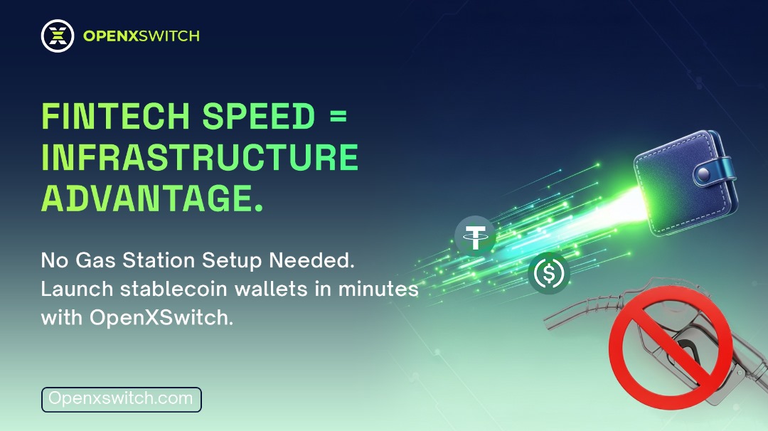 OpenXSwitch's tweet image. Stablecoin Without No Gas Station Setup

Fintech speed = infrastructure advantage.

Why spend weeks on gas station setups when you can launch stablecoin wallets in minutes?

Meet @OpenXSwitch 

Build smarter. Scale faster.

#OpenXSwitch #Stablecoin #Fintech #Web3 #custody