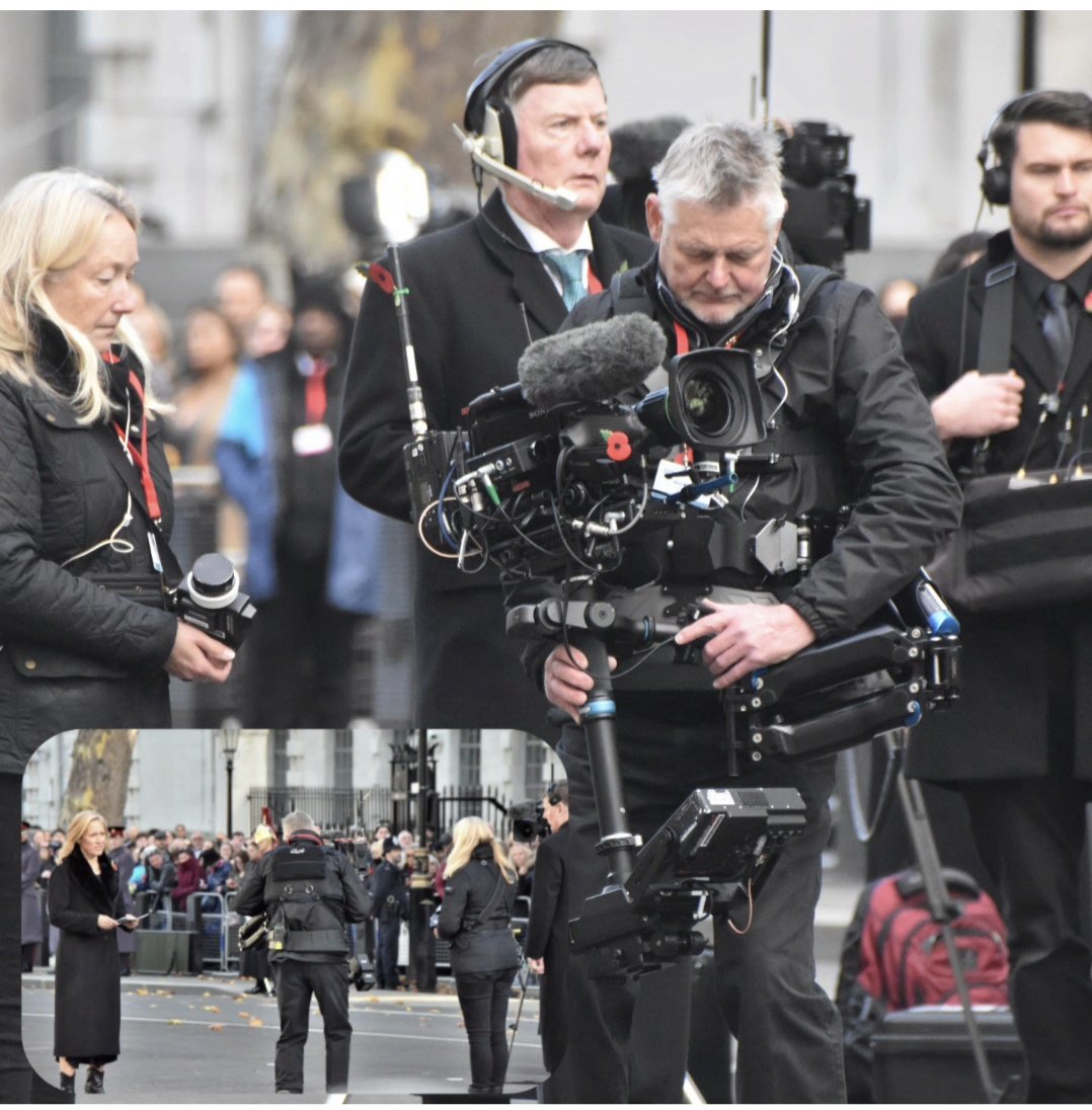 A real honor again to be involved with The Remembrance Service at The Cenotaph. Many thanks to all involved especially my top RF Camera team. 🙏
