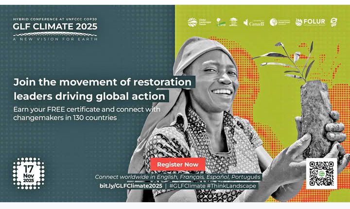 Dryousifibrahim's tweet photo. Join #GLFClimate, streaming live from Brazil, to explore breakthrough ideas driving innovation, restoration, and sustainable growth.

Register FREE to join digitally 
📅 November 17, 2025
🌍 Online &amp; Belém, Brazil
🔗 https://t.co/r6S7KO9Oqx

https://t.co/1Oi25Jkcz8 https://t.co/cdTFscfM1c