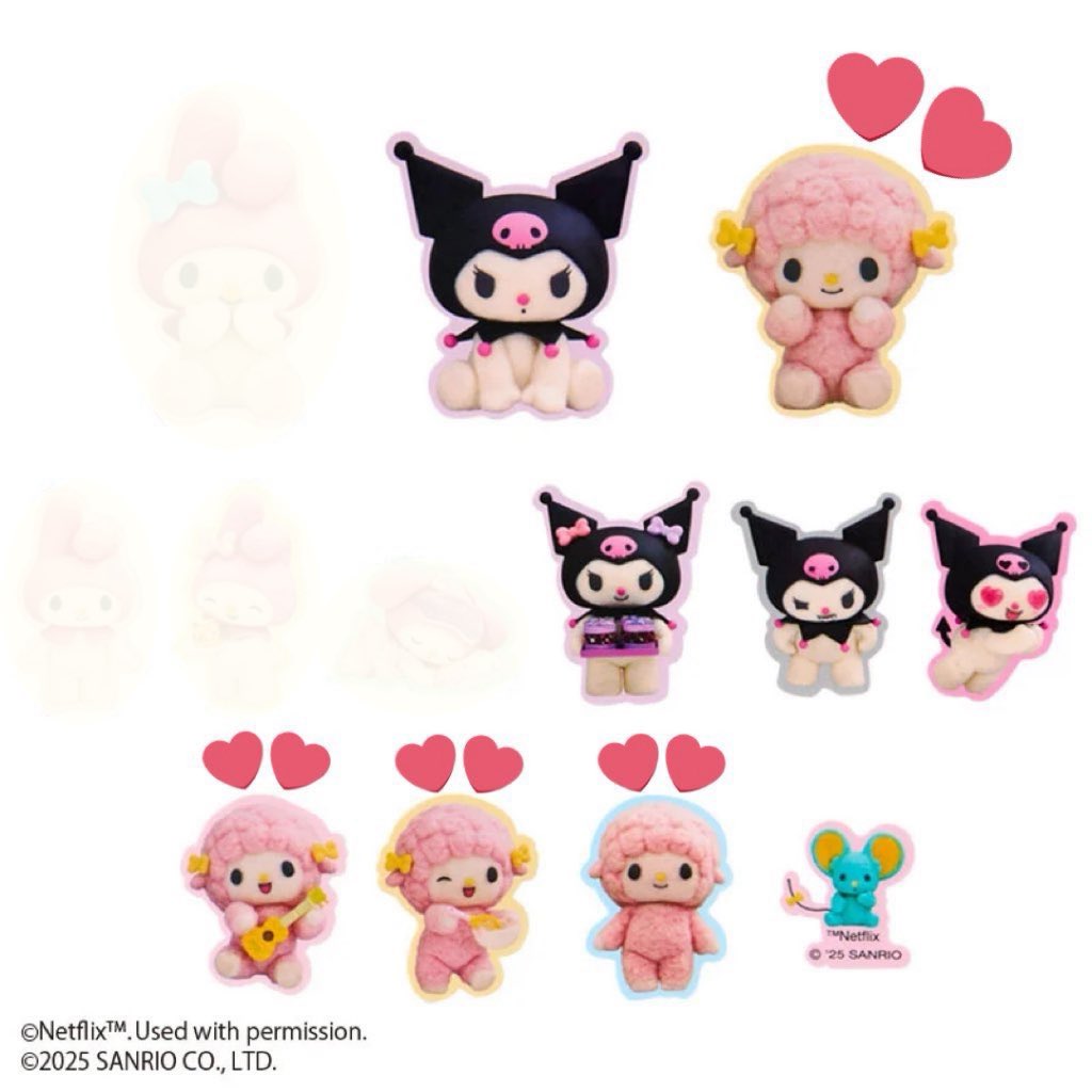 mzk_msp's tweet image. 交換 サンリオ マイメロディ&amp;amp;クロミ
シールセット Netflixオリジナルアニメ
My Melody &amp;amp; Kuromi Netflix ネトフリ アニメ
シール ステッカー フラット ピアノ

【譲】各2枚
クロミ
フラットくん

【求】♡
マイスウィートピアノ

※ キャラ毎・他募集 纏めて優先。

郵送、都内手渡し。
