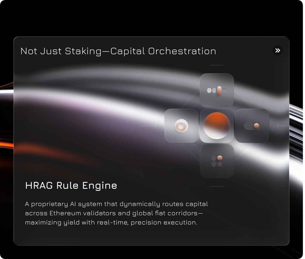 ChainSourceHRAG's tweet image. Deterministic execution via private RPC, modular APIs, and configurable nodes—giving institutions  control over yield strategy and capital routing.