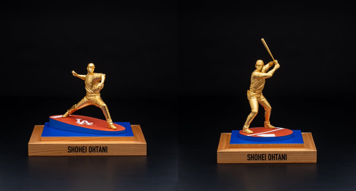 税込5500万円 ／ 大谷翔平「等身大の黄金像」 高島屋大阪店『黄金展