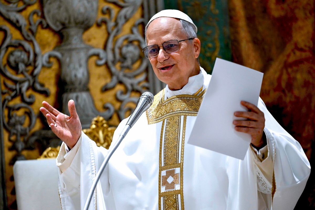 lechochretien's tweet photo. 🇻🇦✝️ FLASH | "N’ayez pas peur de témoigner que vous êtes chrétiens !" a déclaré le pape Léon XIV dans un message vidéo ADRESSÉ AUX JEUNES de Košice, en Slovaquie, à l’occasion de leur Jubilé de la jeunesse. https://t.co/w6j5lugpzy