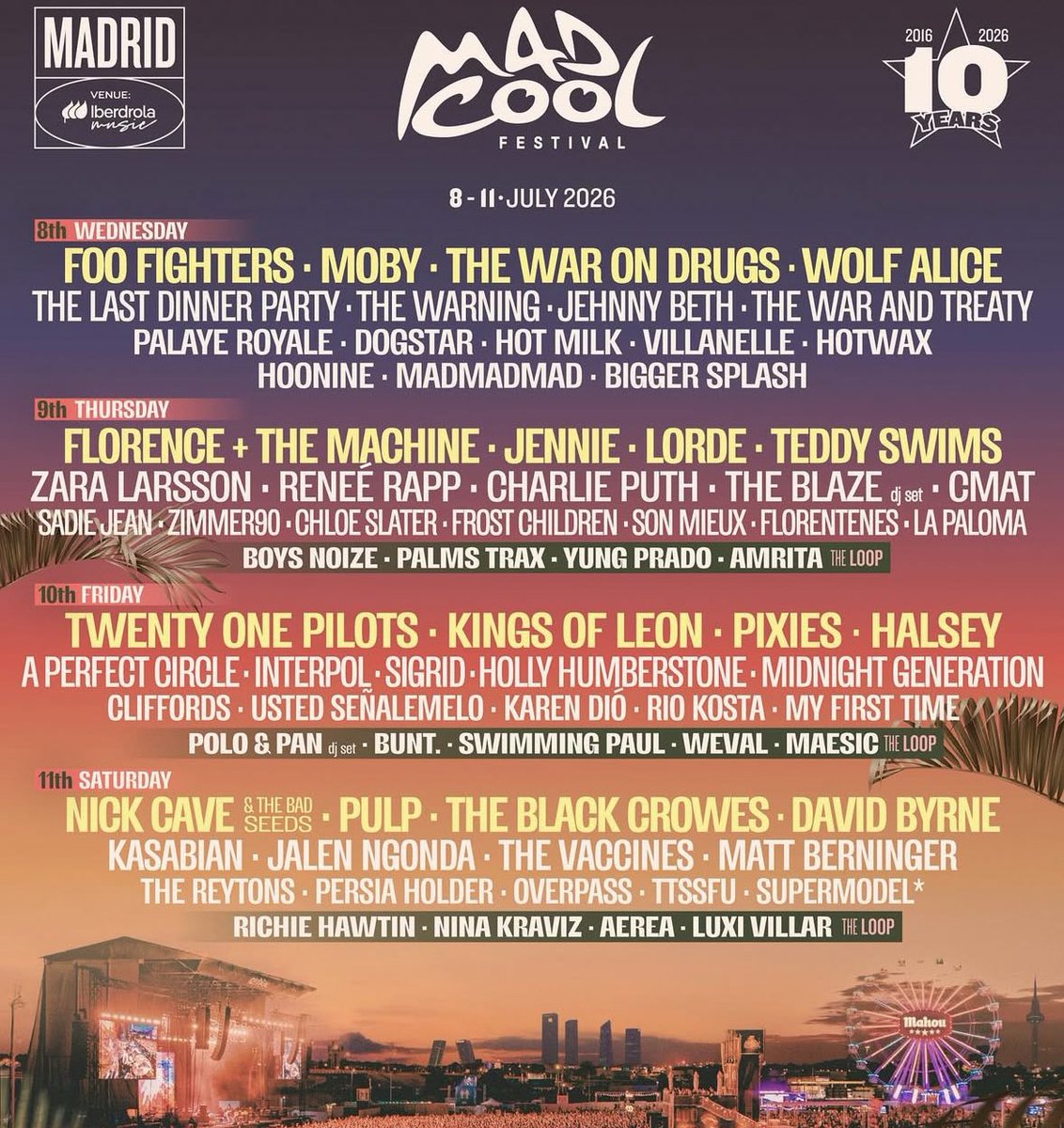 softestbandito's tweet image. TWENTY ONE PILOTS AND THE VACCINES AT THE SAME FESTIVAL 💥💥💥💥💥💥💥