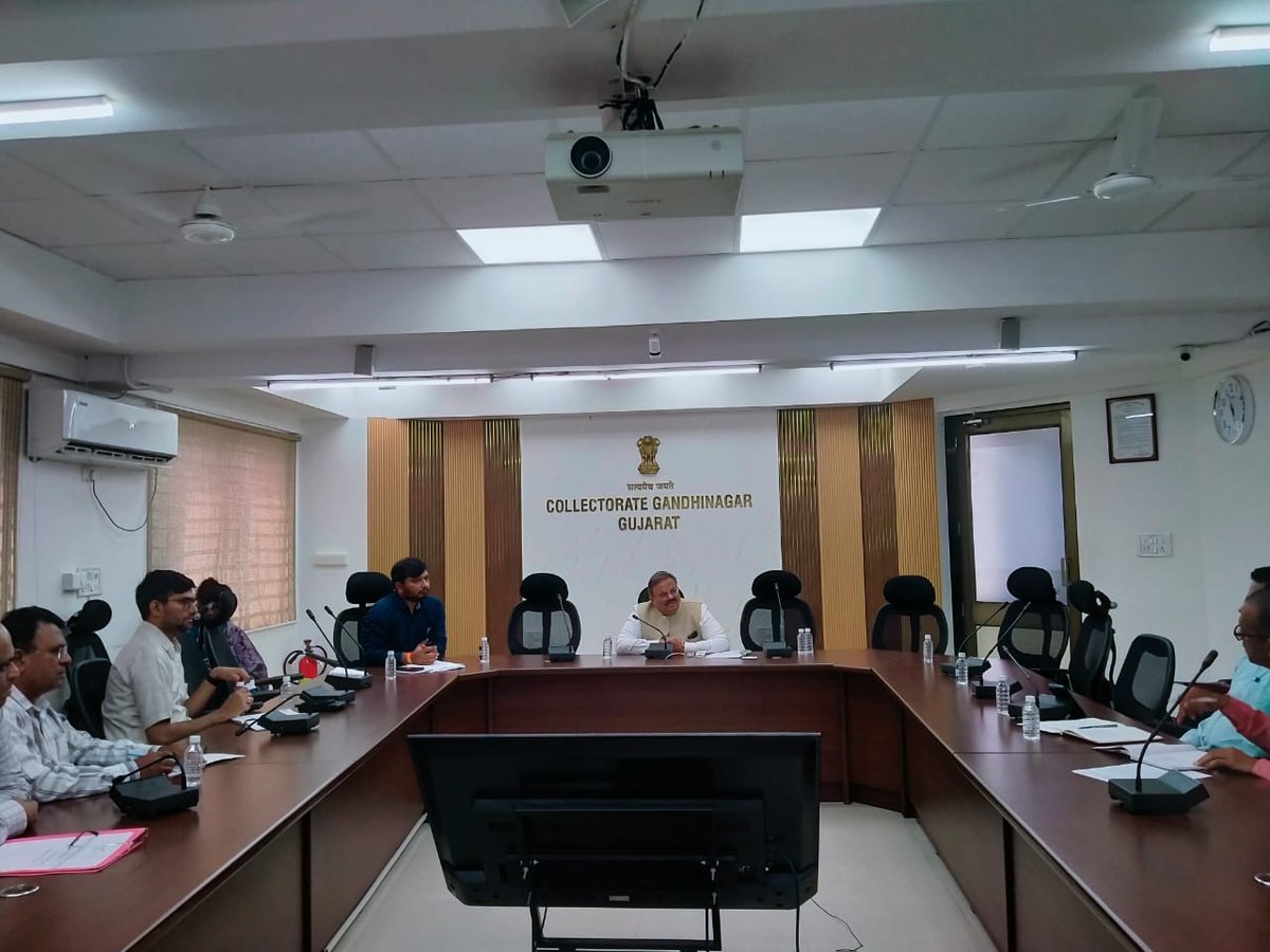 Collector & District Magistrate, Gandhinagar tweet media