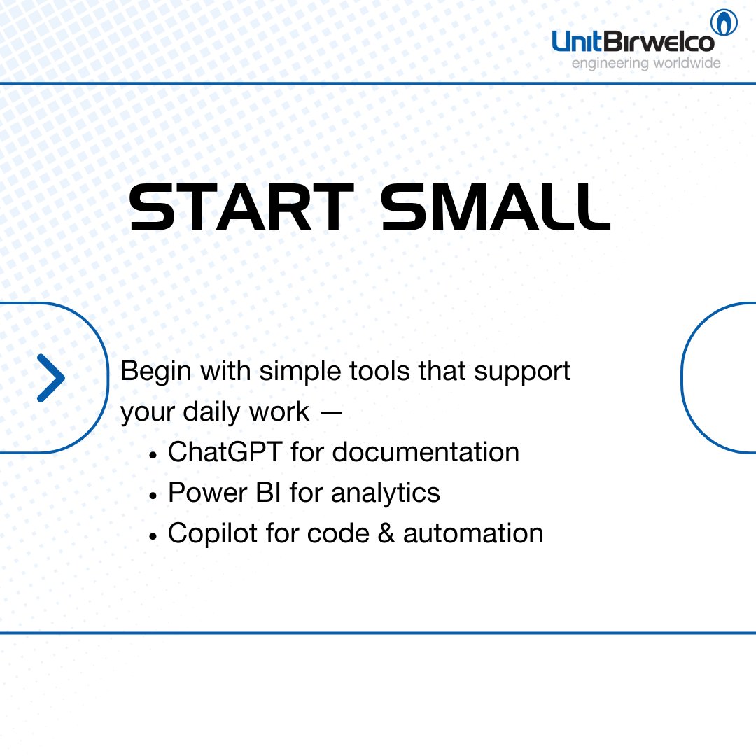 Unit_Birwelco's tweet image. Artificial Intelligence is redefining how we engineer, innovate, and deliver. 🤖
At UnitBirwelco, we harness AI to boost efficiency, precision, and sustainability — shaping a smarter, future-ready world. ⚙️💡
#UnitBirwelco #AIinEngineering #InnovationInAction #SmartTechnology