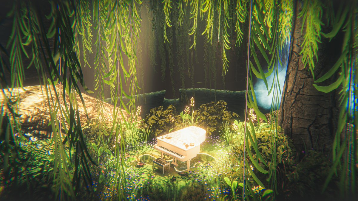Neomance's tweet photo. Beyond Flowing Leaves And Gentle Sunlight
流れる葉と優しい陽光を越えて

World : New Generation ⁄ 新世代
Author : _Harim

World URL :
https://t.co/NjX8TIreD7

#VRChat_world紹介 #Neo写真 https://t.co/DkvFRnPvJo