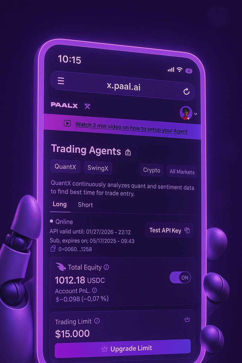PaalX has gone beyond just automated trading agents/bots. 

we’re building a full trading lab - where traders can analyze, test, and eventually trade any strategy you can imagine.

Trade smarter today 👉 x.paal.ai 

Gm PaalMily!