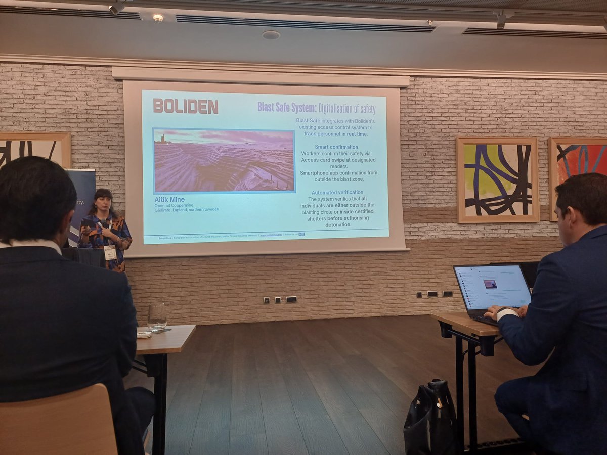 At the 8th Mining 4.0 Europe Summit in Barcelona, our Comms &amp; Events Manager Anna Zanetti shared how digital innovation &amp; sustainability are transforming mining.

Mining 4.0 is about autonomy, safety &amp; sustainability, Europe can lead this shift.

#Euromines <a href="/KGHM_SA/">KGHM Polska Miedź</a>
