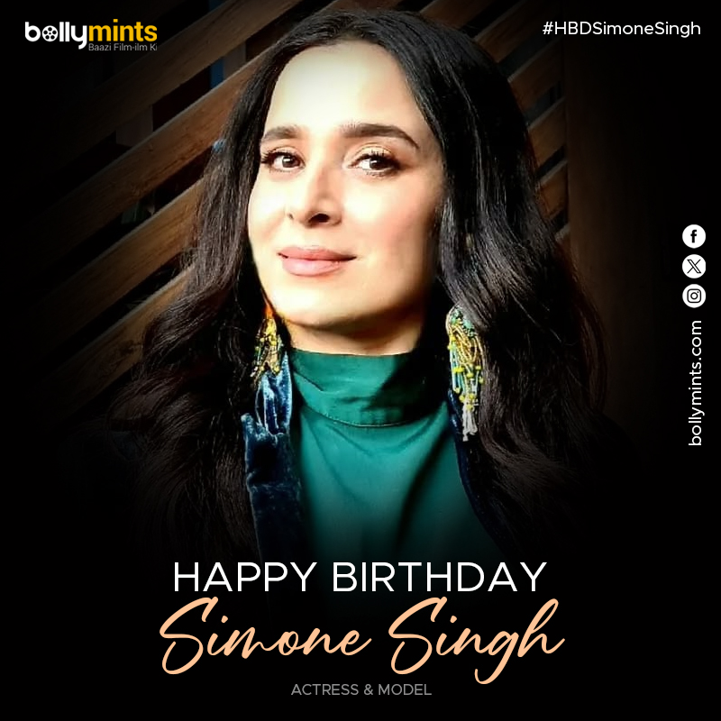 BollyMints's tweet photo. Wishing A Very Happy Birthday To Actress & Model #SimoneSingh Ji !
#HBDSimoneSingh #HappyBirthdaySimoneSingh https://t.co/qdg5Vr6V0h