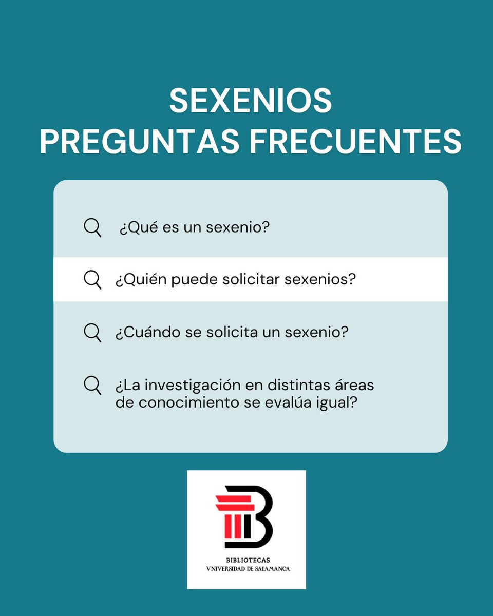 Bibliotecas USAL tweet media