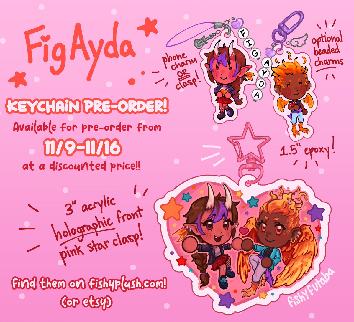 fishyfutaba's tweet image. Fig ayda charms are happening... #fantasyhigh #dimension20 #d20